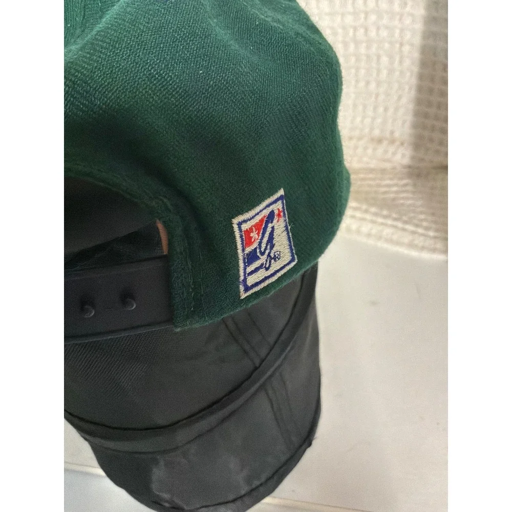 Vintage 1996 Atlanta Olympic Games The Game Snapback Hat OSFA Green Blue